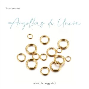 Argolla Union Acero PACK